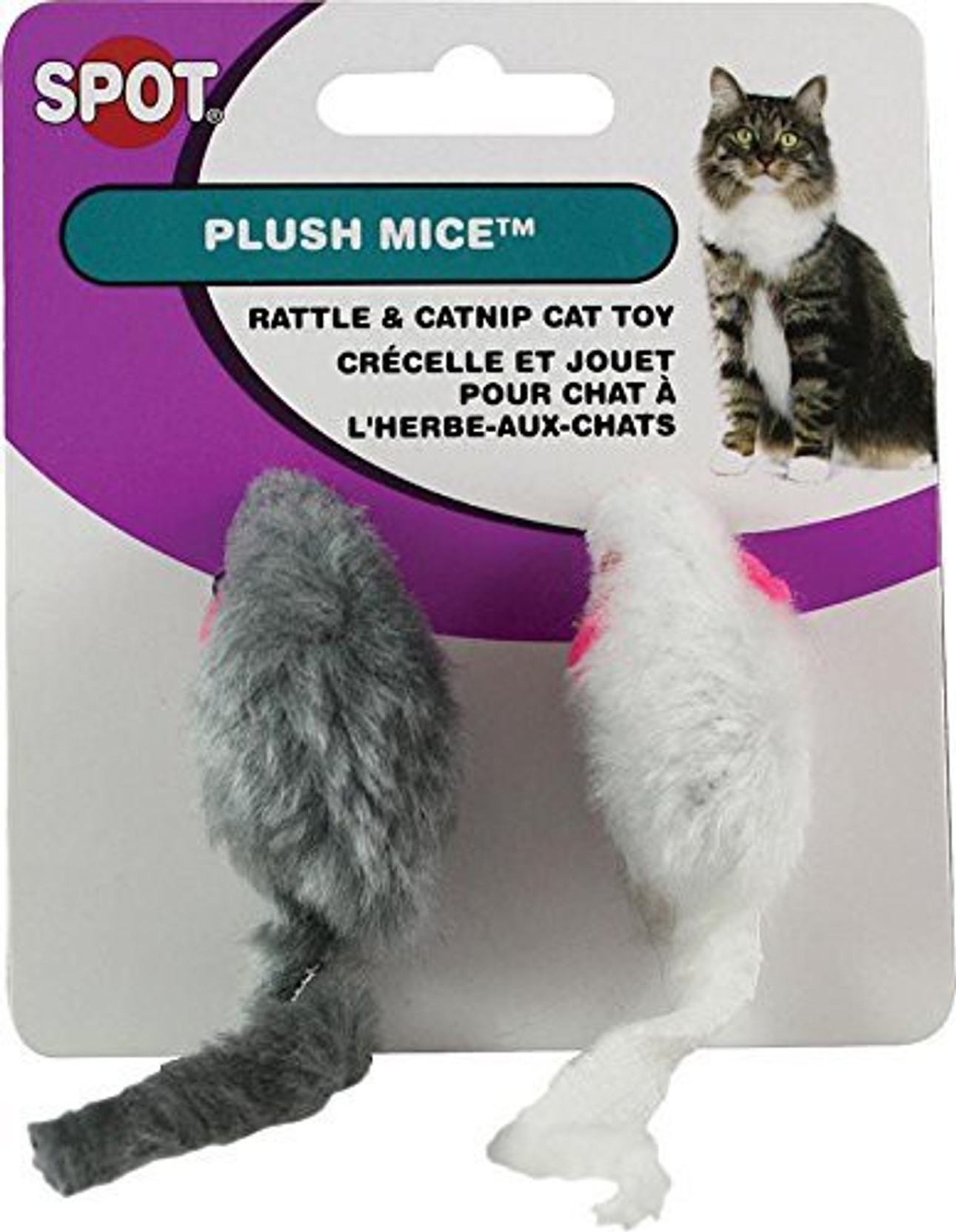 rattle mouse cat toy