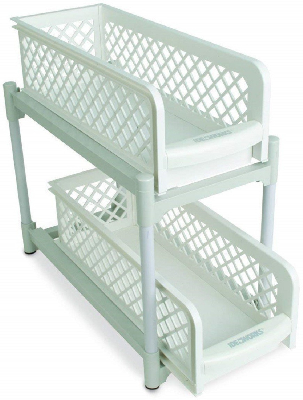Iktu 15 Portable 2 Tier Sliding Basket Drawers Under Sink