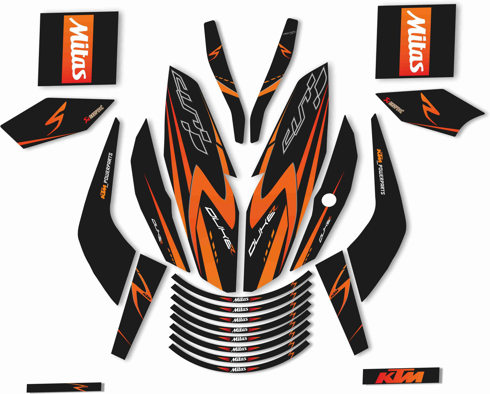 Cutting Sticker Motor Vega R