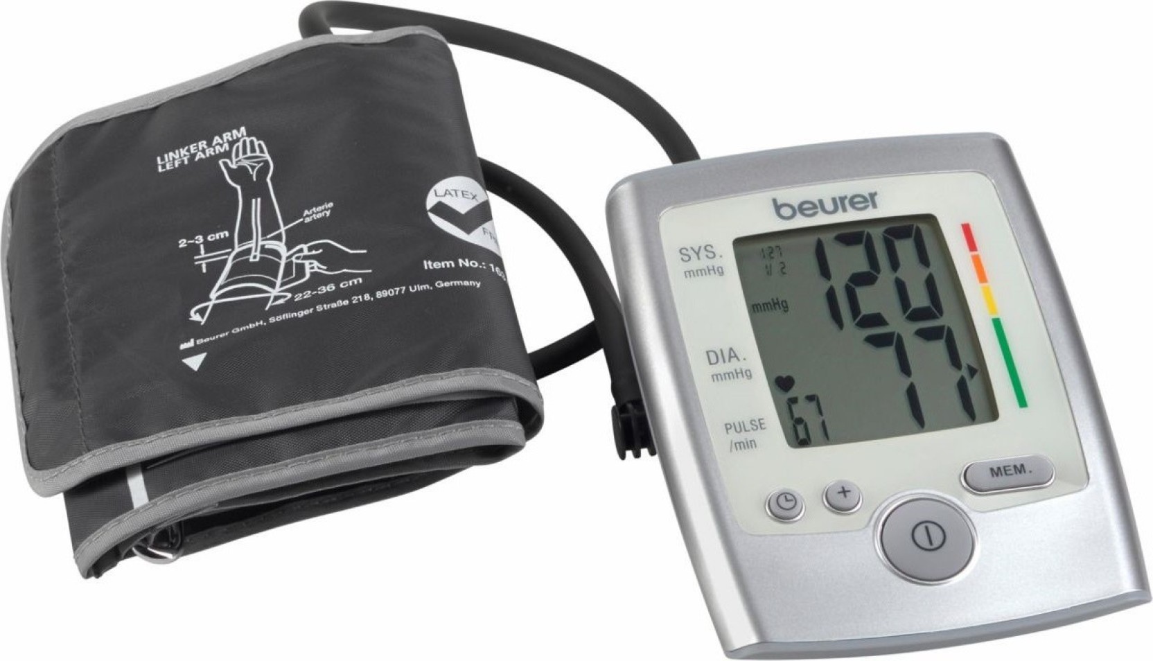 Kết quả hình ảnh cho Máy đo huyết áp bắp tay BM35