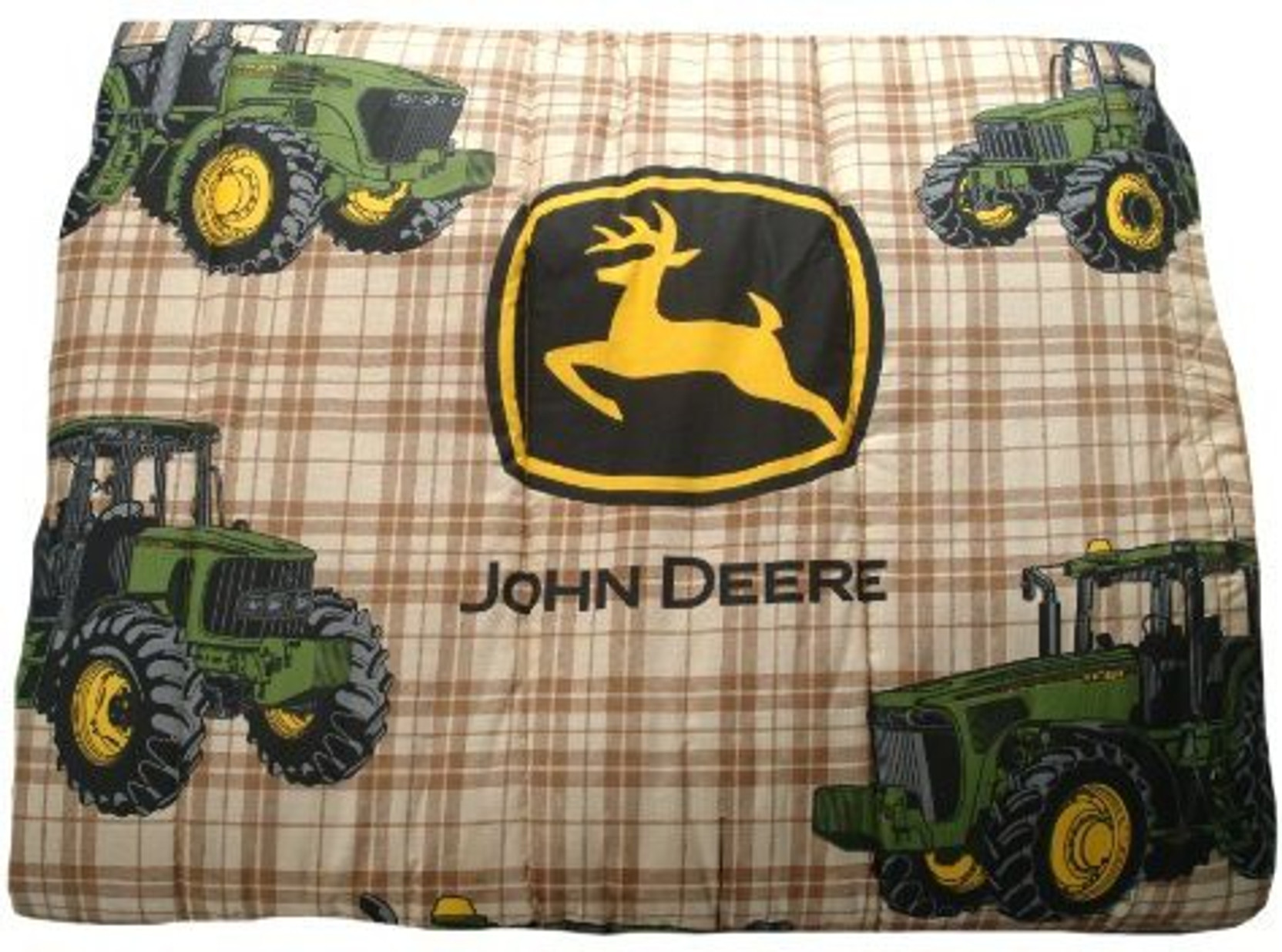 John Deere Bedding Traditional Tractor And Plaid Collection