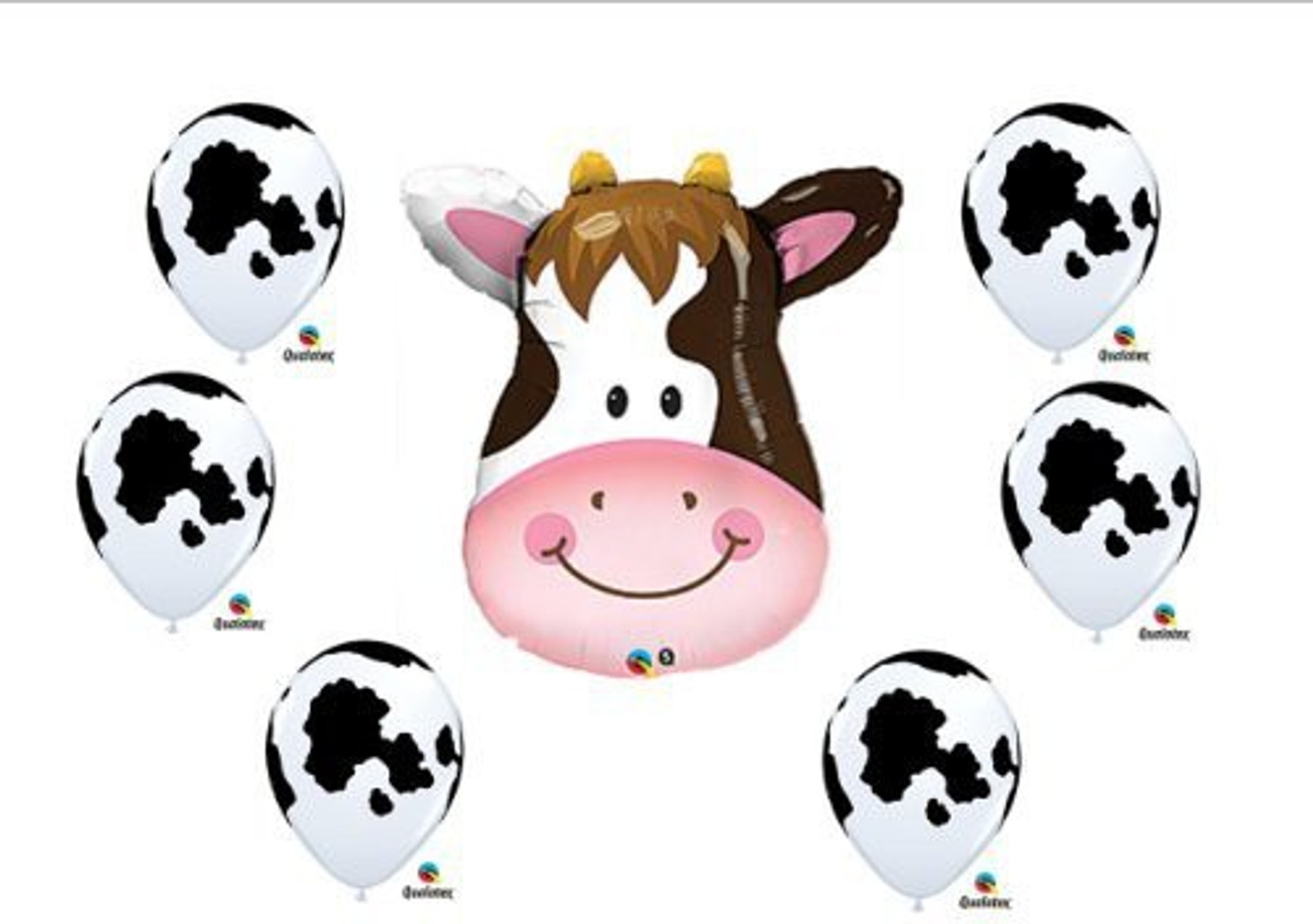 Anagram Cow Print Birthday Party Baby Shower Farm Balloons