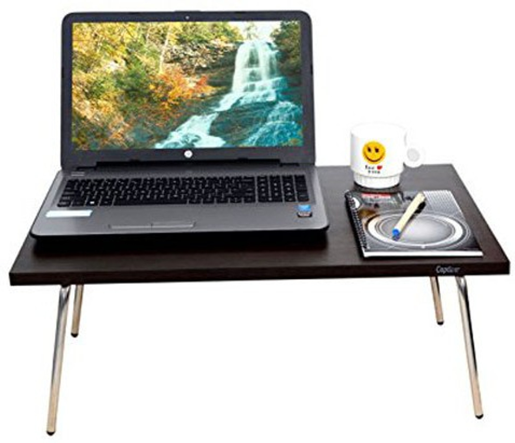 Captiver Vega2 Bed Cum Study Wooden Lap Desk Multipurpose Reading