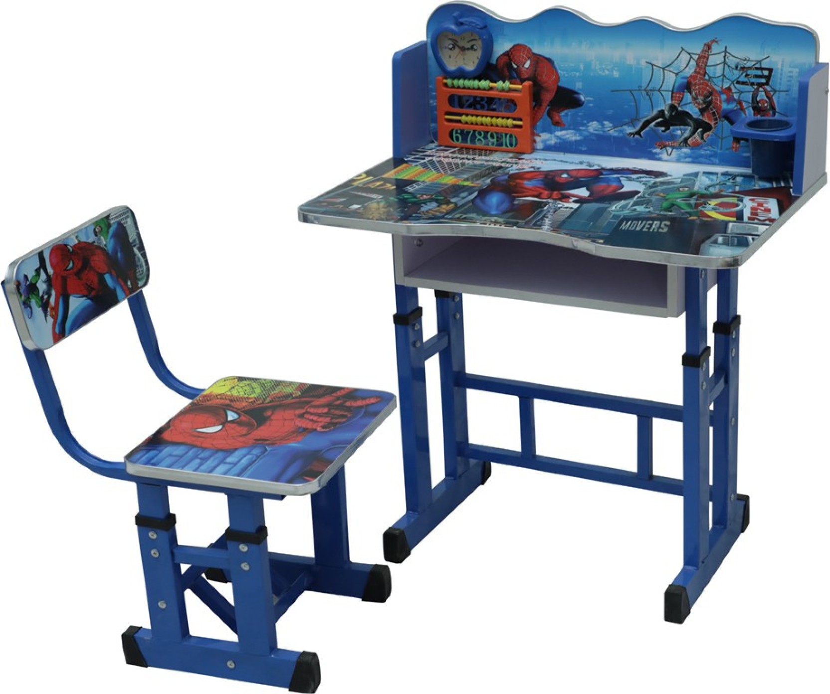 Grofurnish Spider Man Engineered Wood Desk Chair Price In India