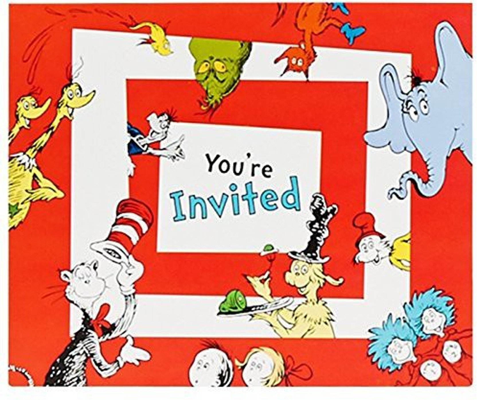 Birthday Express Dr Seuss 1st Birthday Party Supplies