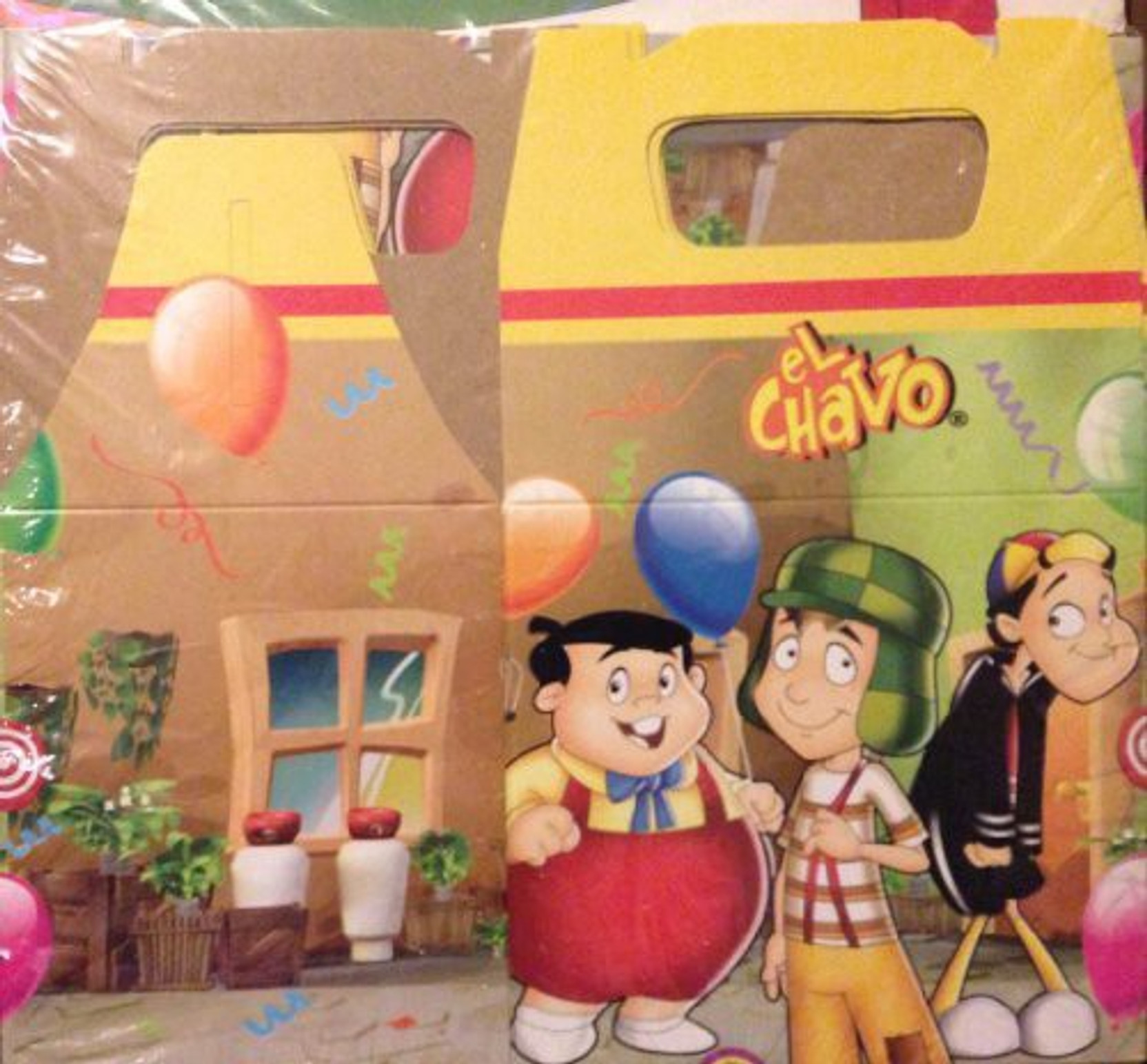 Televisa El Chavo Del Ocho 6 Pc Treat Boxes Party Favors Loot Bags