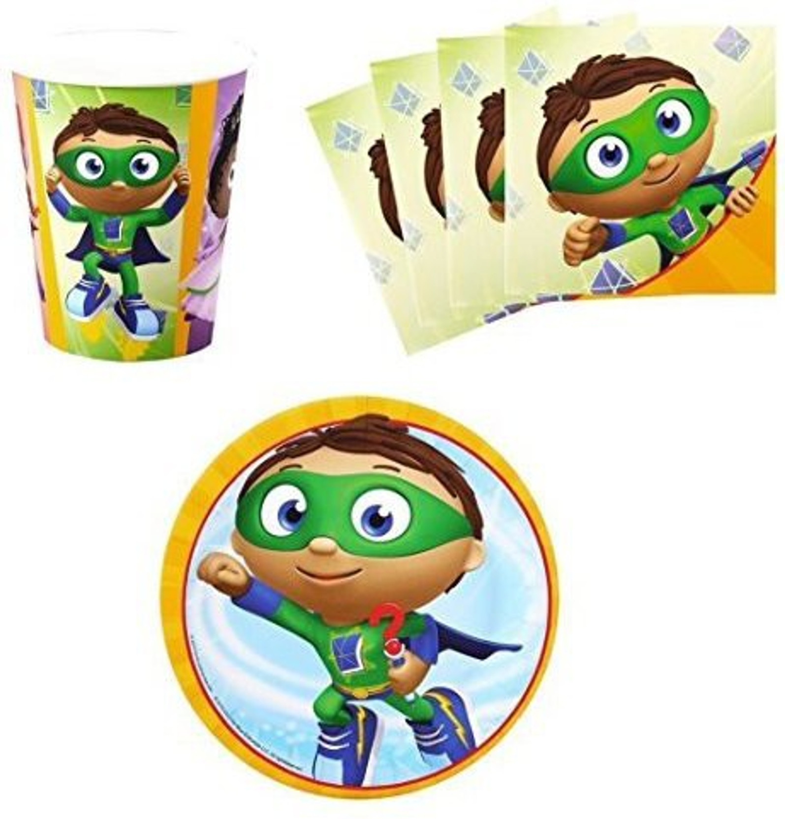 Birthday Express Super Why Birthday Party Supplies Set For 16