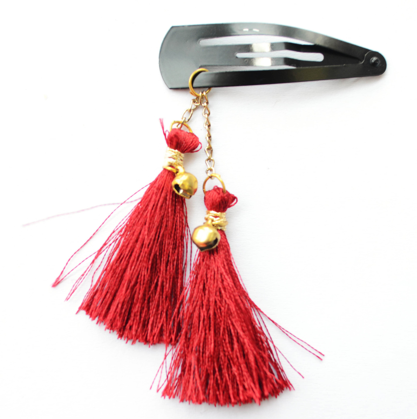 Pretty Ponytails Ethnic Hair Clips Boho Jewelry Teen Kids