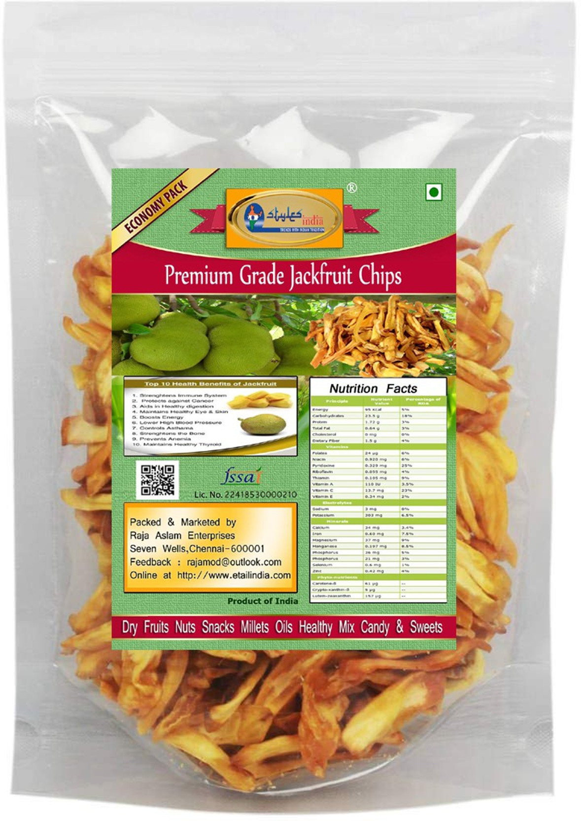 Dried Jackfruit Chips Nutrition Facts Nutrition Pics