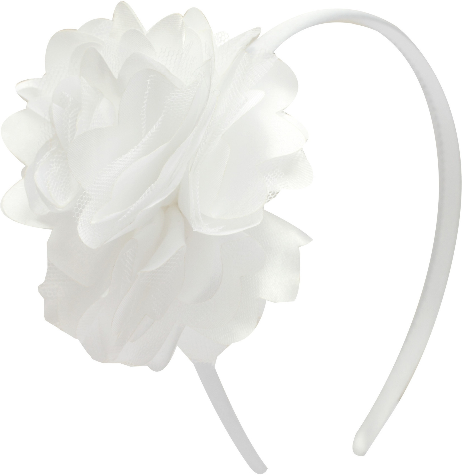 Stol N White Flower Net Hairband White Hair Band Price In India