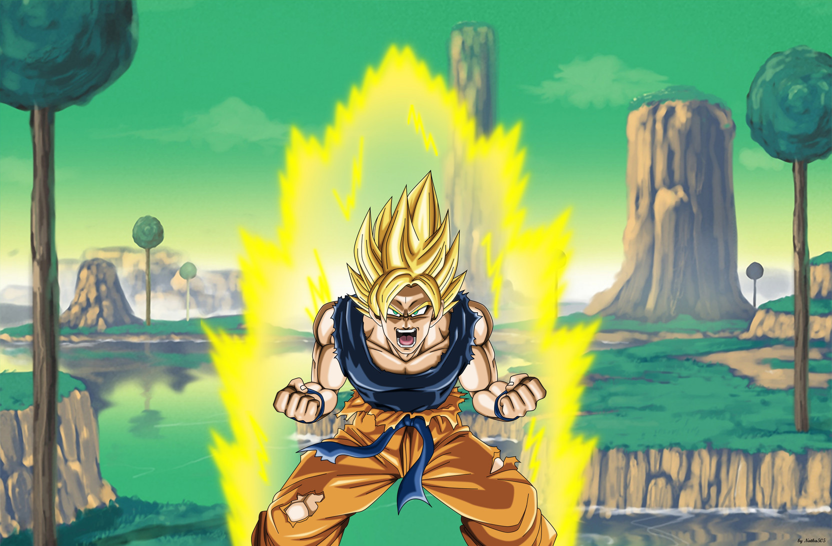 Athah Anime Dragon Ball Z Dragon Ball Goku Super Saiyan 13 19