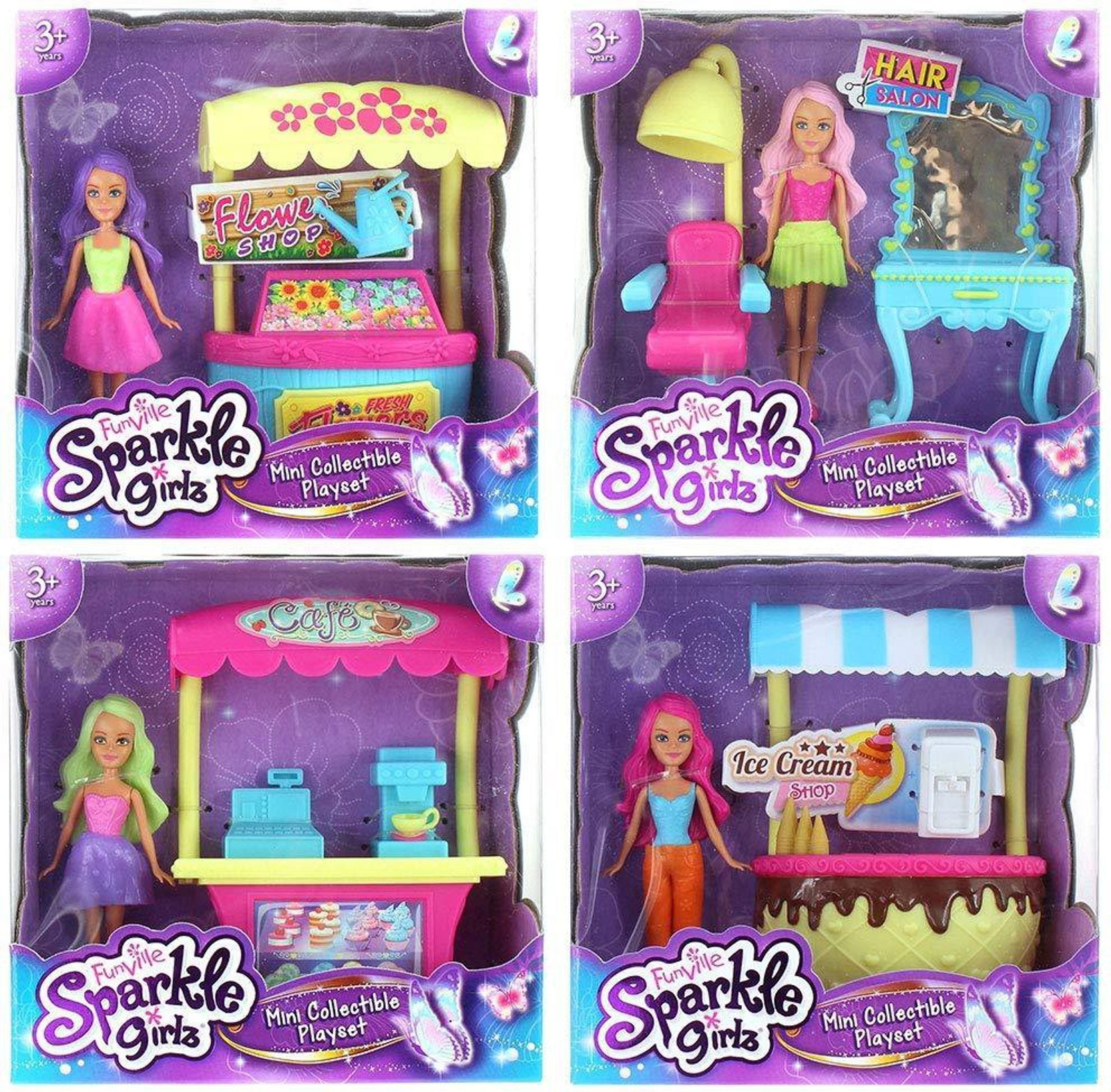 barbie doll shopping mall set