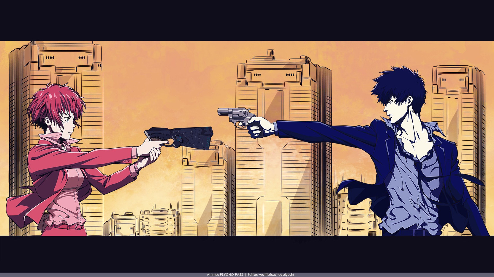 Athah Anime Psycho Pass Akane Tsunemori Shinya Kogami 13 19