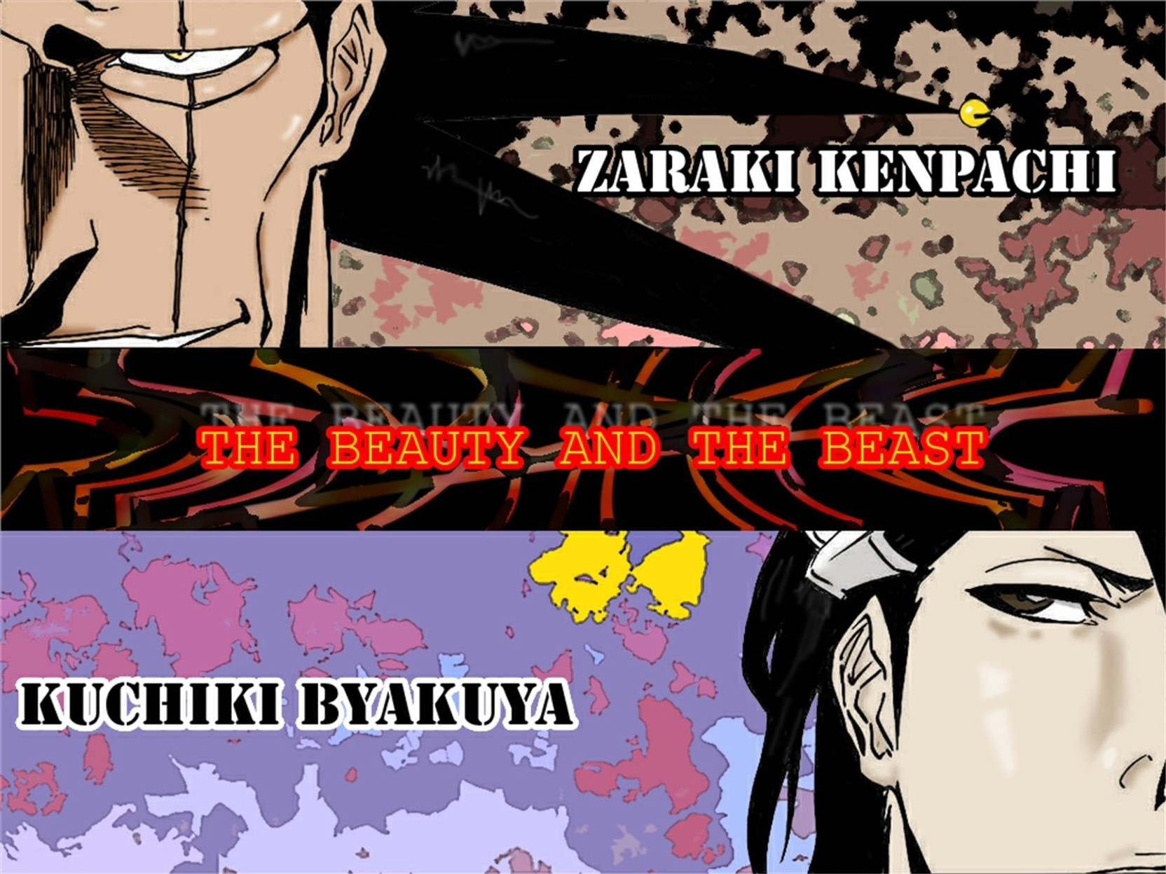 Poster Zaraki Kenpachi Bleach Anime Manga Wall Art Dekoration