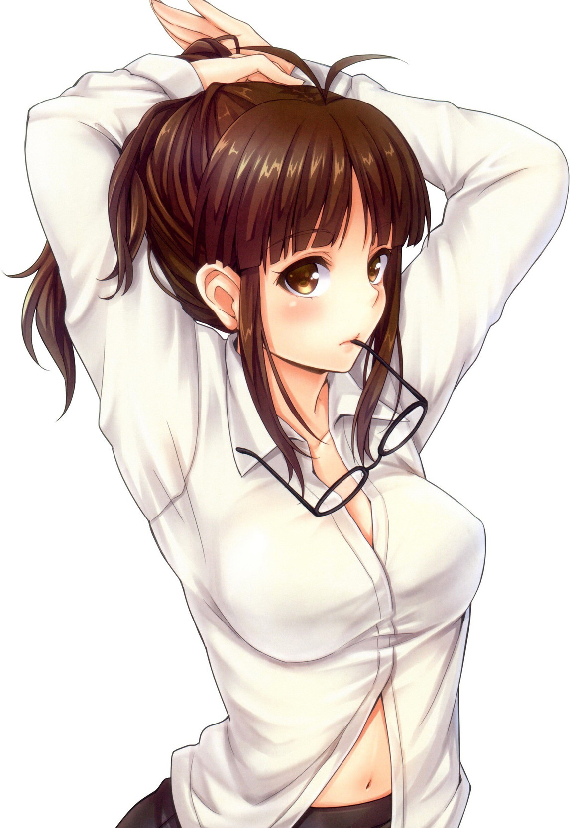 Athah Anime Idolm Ster Ritsuko Akizuki The Idolm Ster Girl