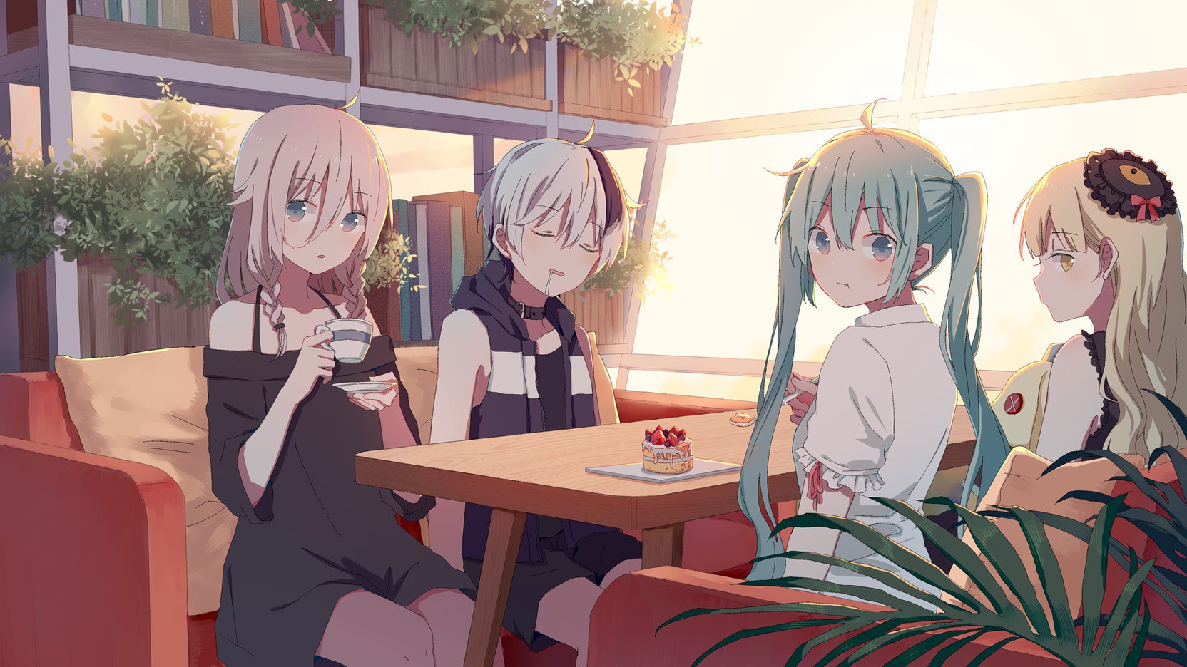 Athah Anime Vocaloid Hatsune Miku Ia Mayu 13 19 Inches Wall