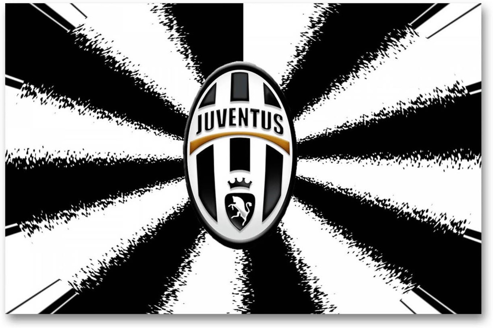 Juventus Football Club Logo Decal Sticker For Car Laptop