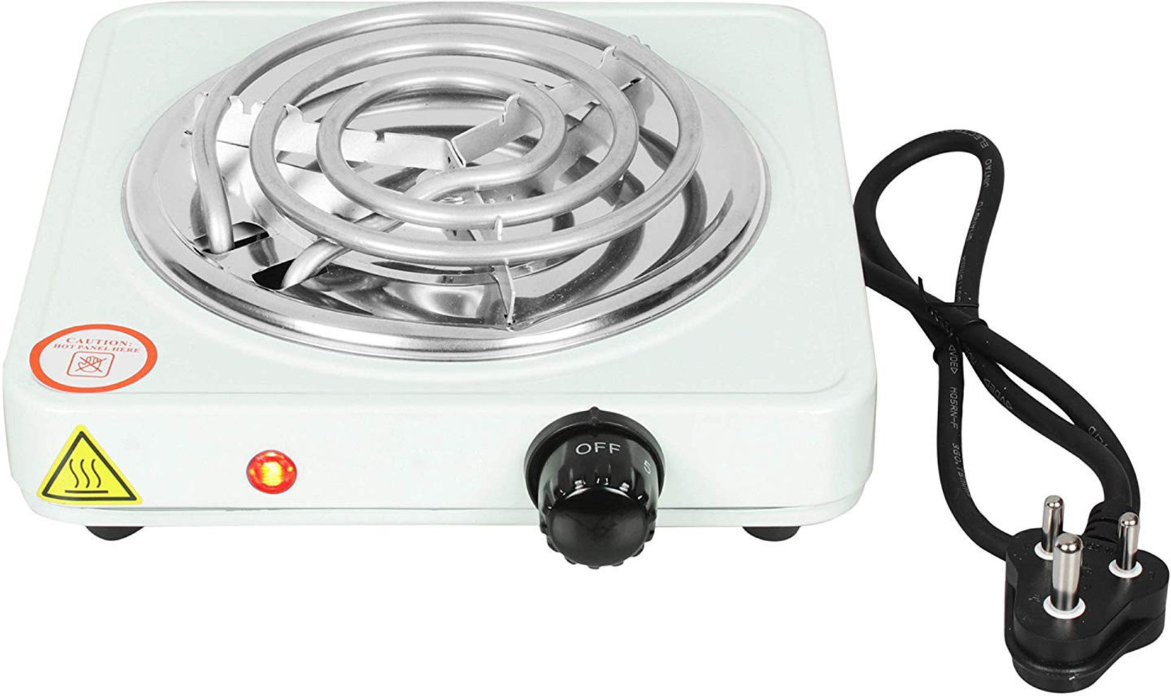 Poweronic Surya Crystal Single Burner Coil Induction Cooktop Hot