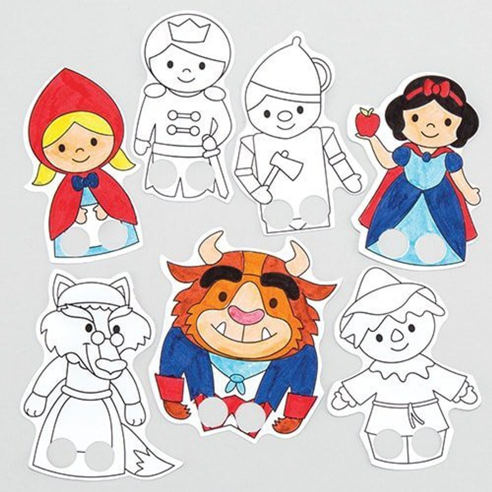 Fairy Tale Hand Puppet Sewing Kits Pack Of 4 Fairy Tale Hand Puppet Sewing Kits Pack Of 4