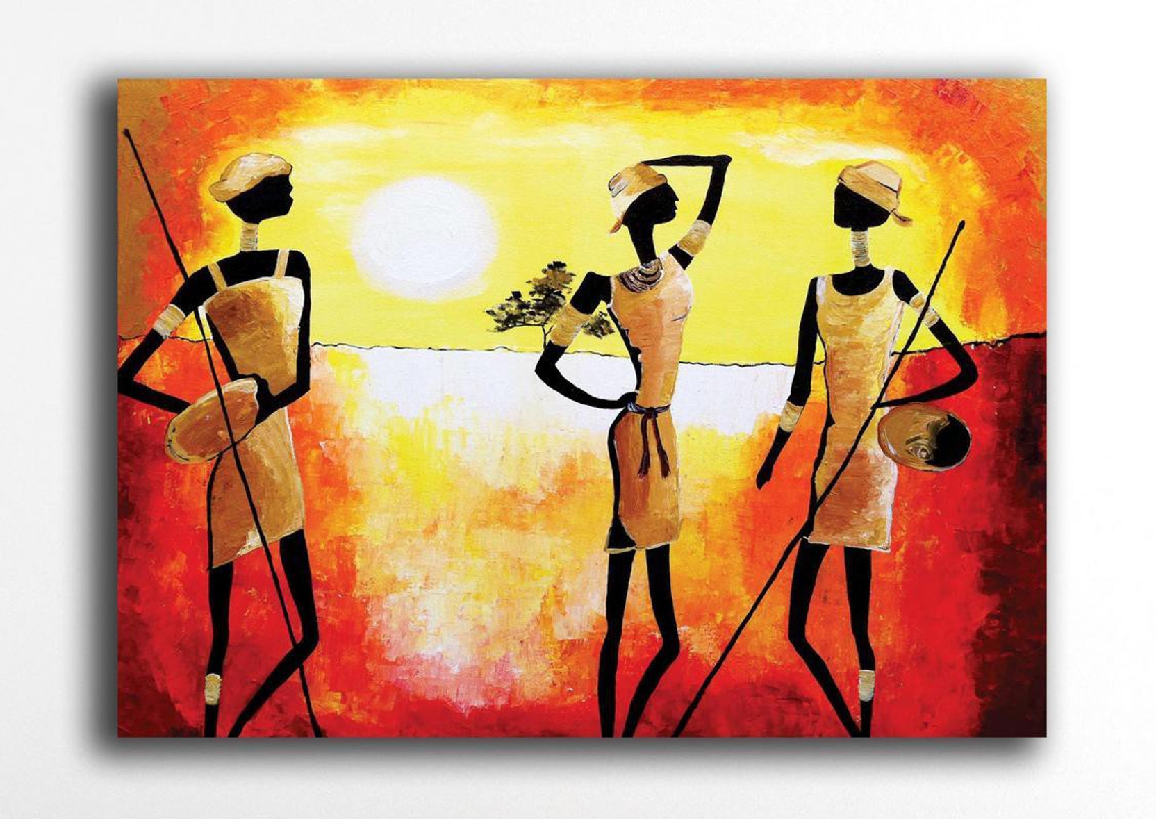 Pixelartz Canvas Painting Contemporary Abstract Art 18 X