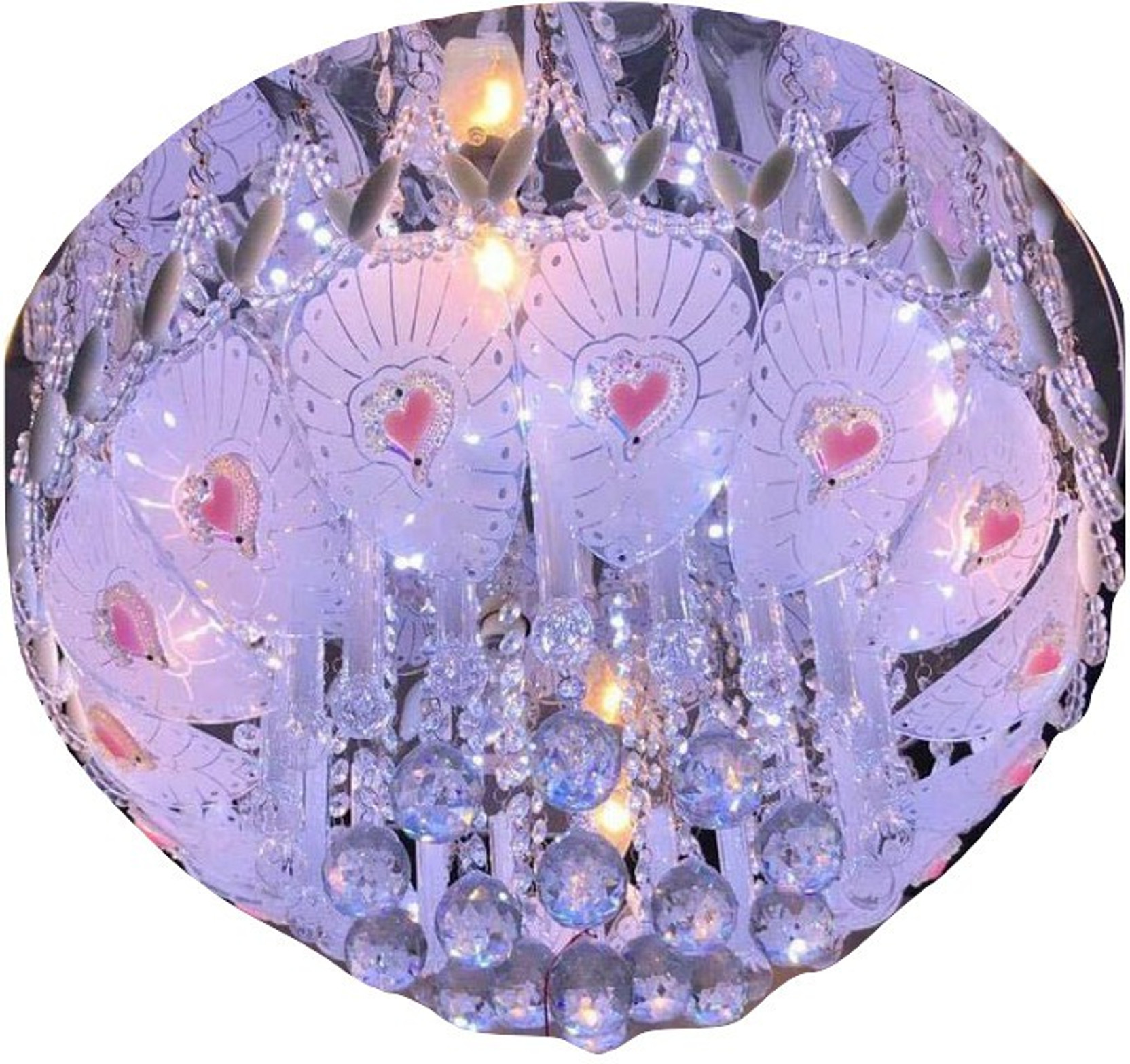 Glazo Chandelier Jhoomar Led Ceiling Light 600mm 24 Inches