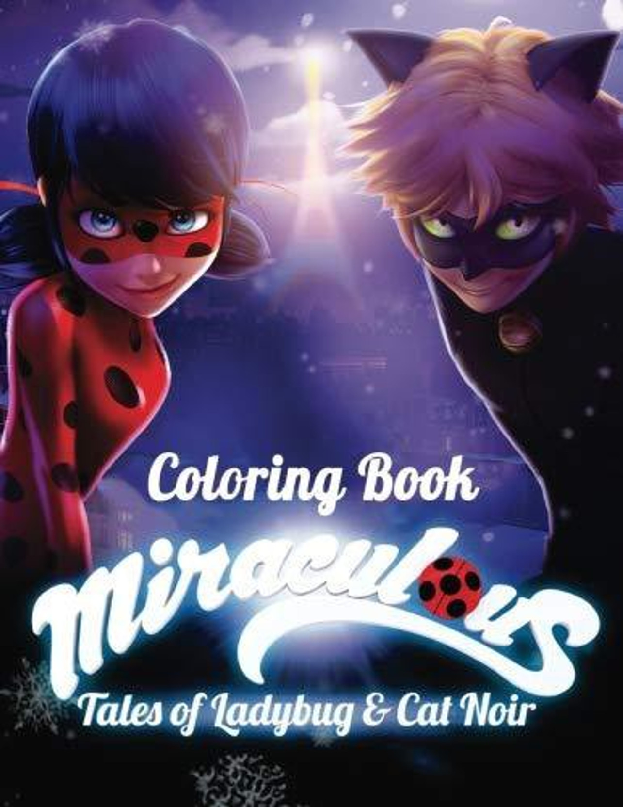 Genrc Miraculous Tales Of Ladybug And Cat Noir Coloring Book