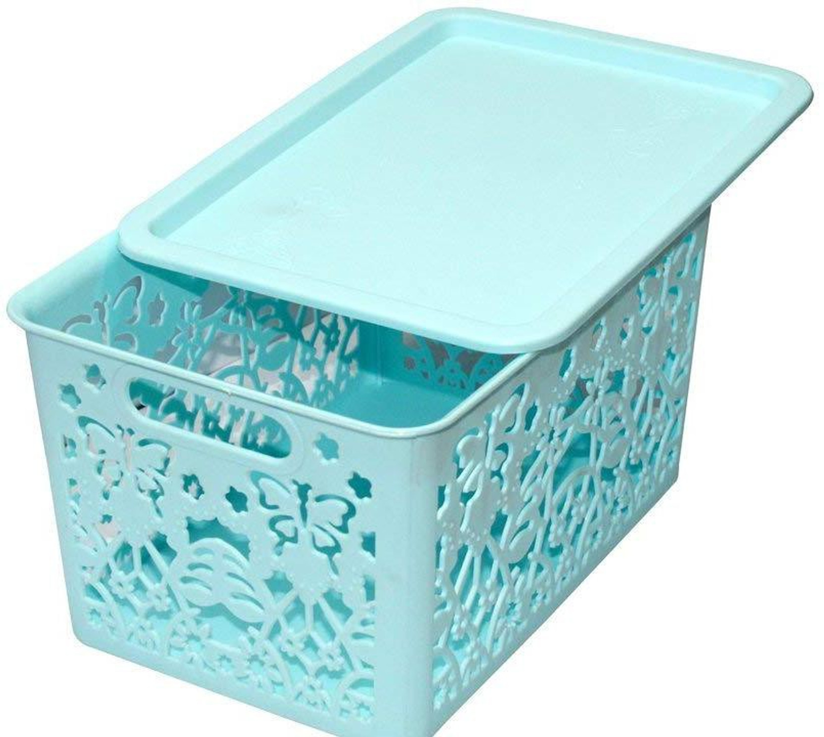 Vmoni Plastic Storage Box For Clothes Makeup Stationary Storage