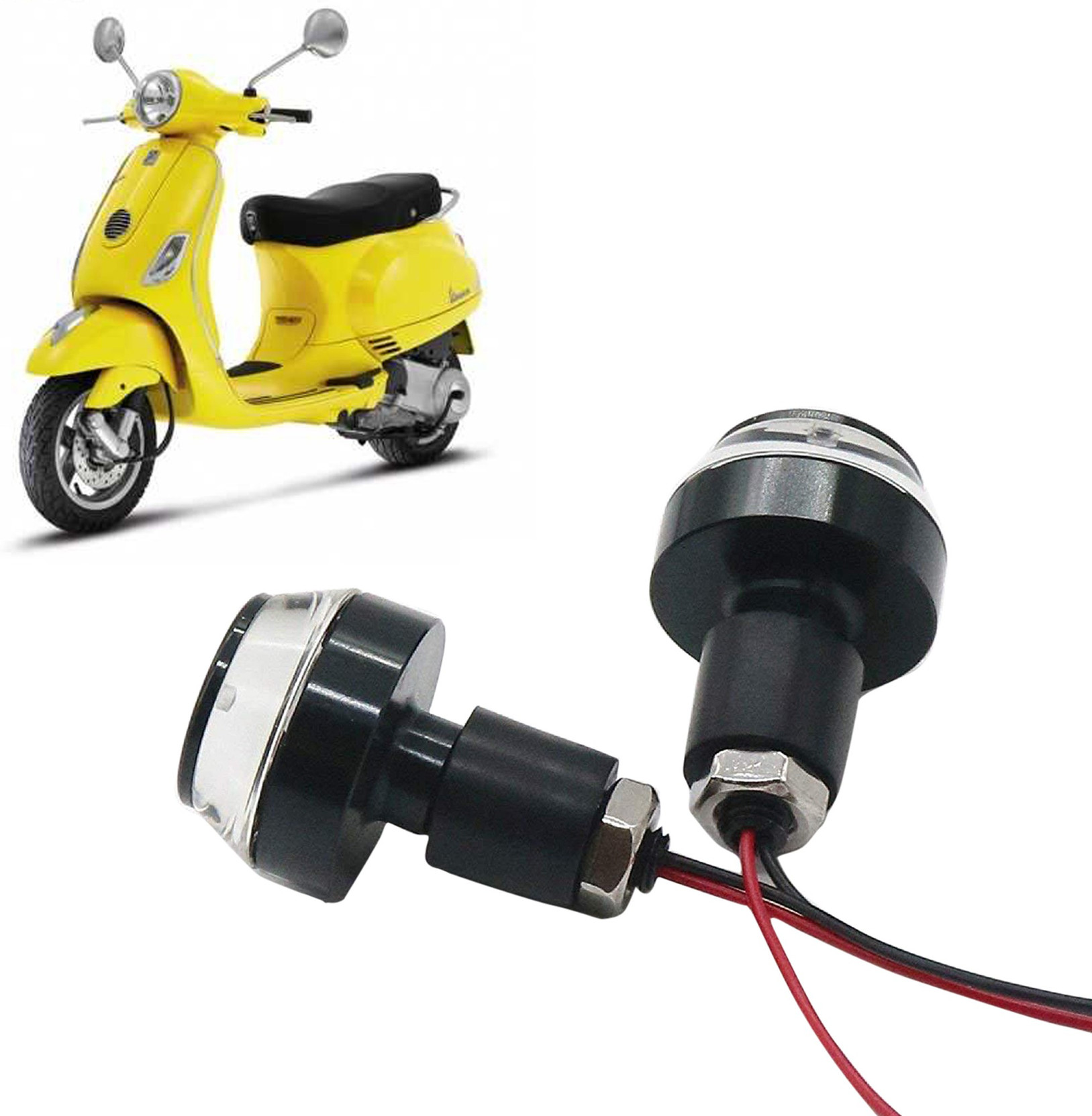 Shop4u Bike Handlebar Light For Piaggio Vespa Lx 125 Bike Handlebar