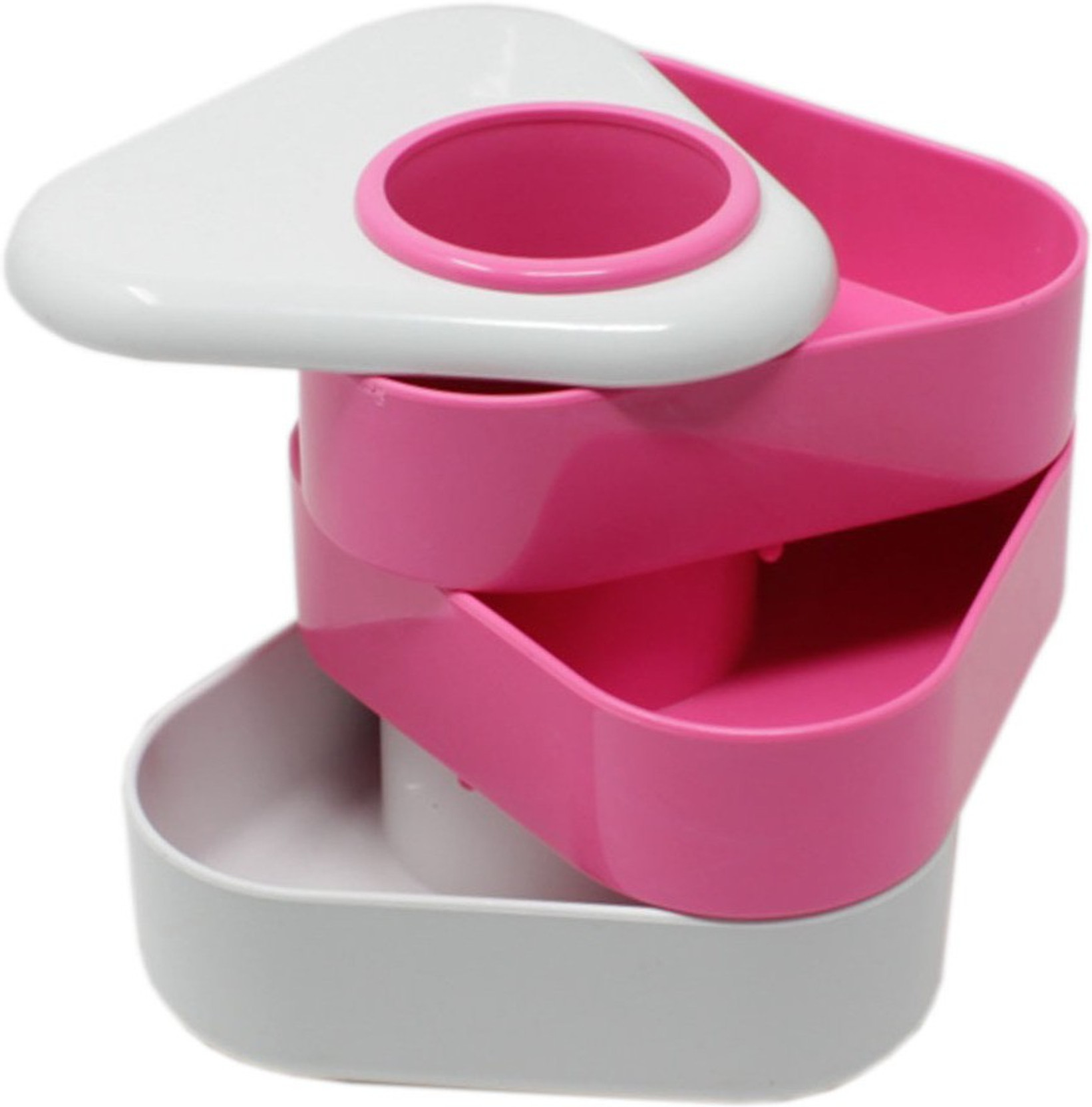 Flipkart Com Tootpado 4 Compartments Plastic Rotating Pen Stand