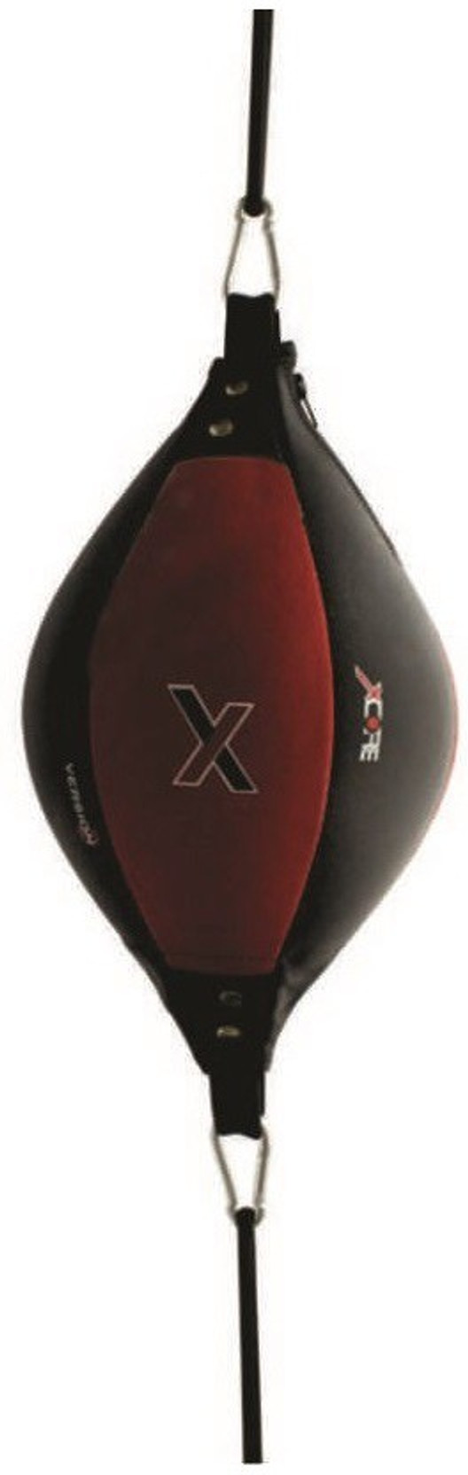 Xpeed Leather Black Red Floor To Ceiling Boxing Speed Ball