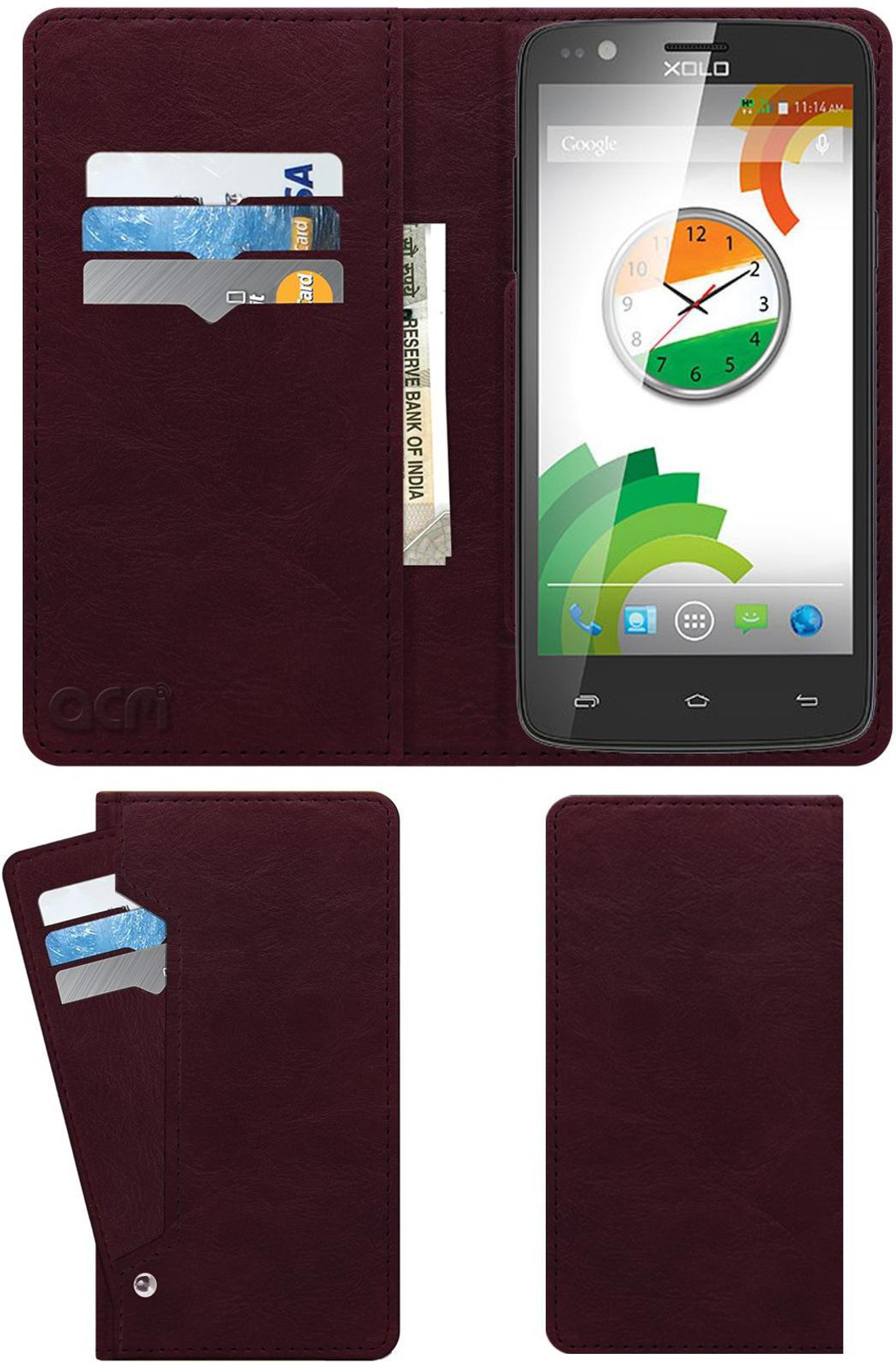 Acm Wallet Case Cover For Xolo One Acm Flipkart Com