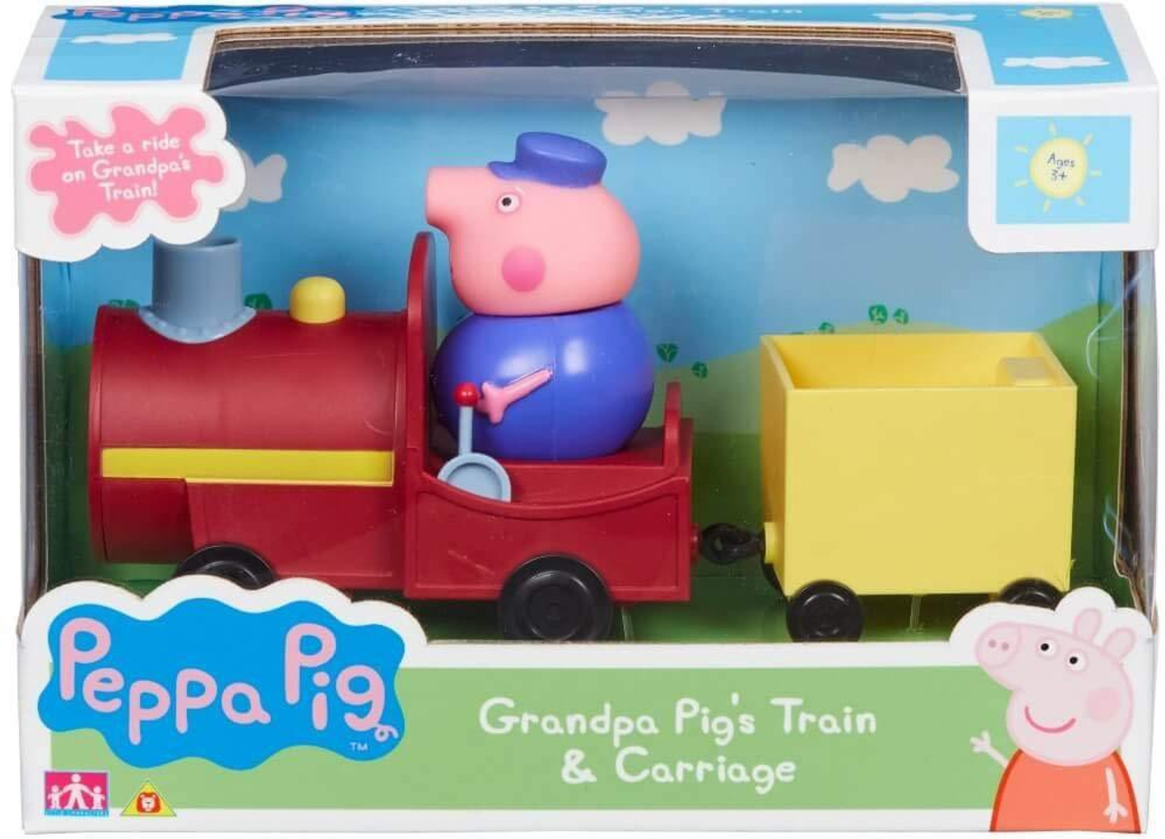 grandpa pig train and track set