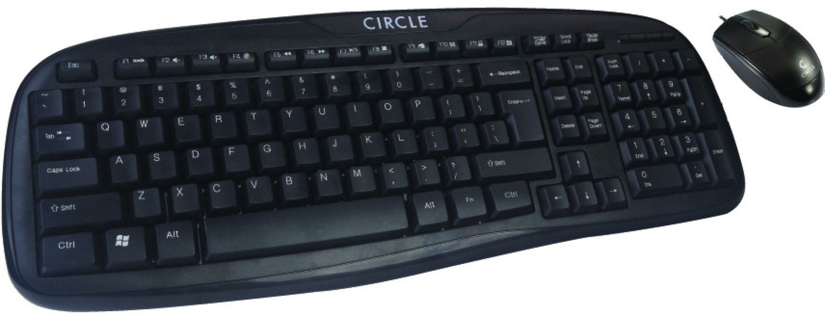 Circle C40 Combo USB 2.0 Keyboard and Mouse Combo Circle