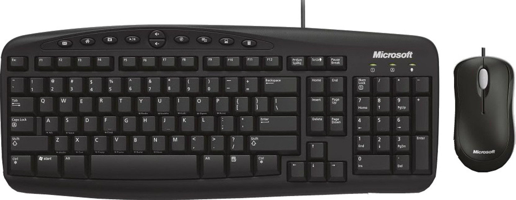 Microsoft Wired Desktop 500 Keyboard and Mouse Combo Microsoft