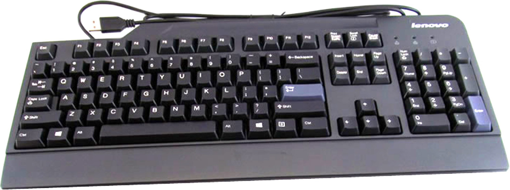 Lenovo KU0225 Wired USB Laptop Keyboard Lenovo
