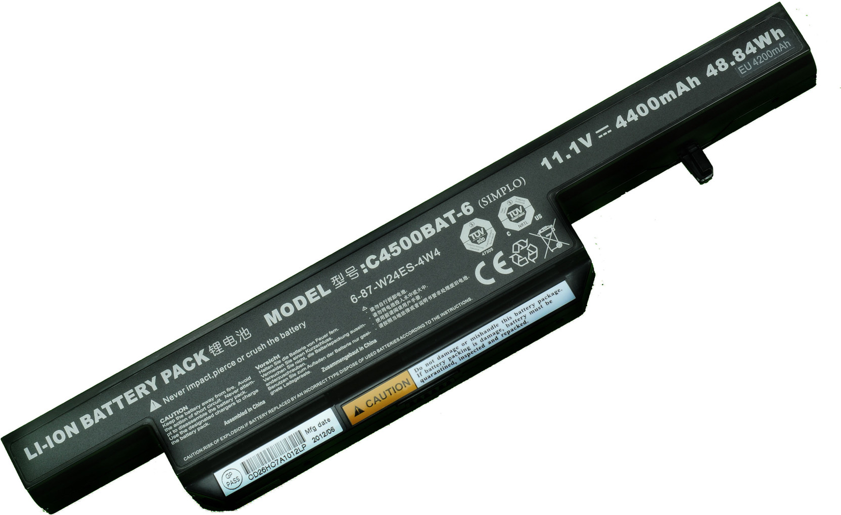 HCL C4500BAT6 6 Cell Laptop Battery HCL
