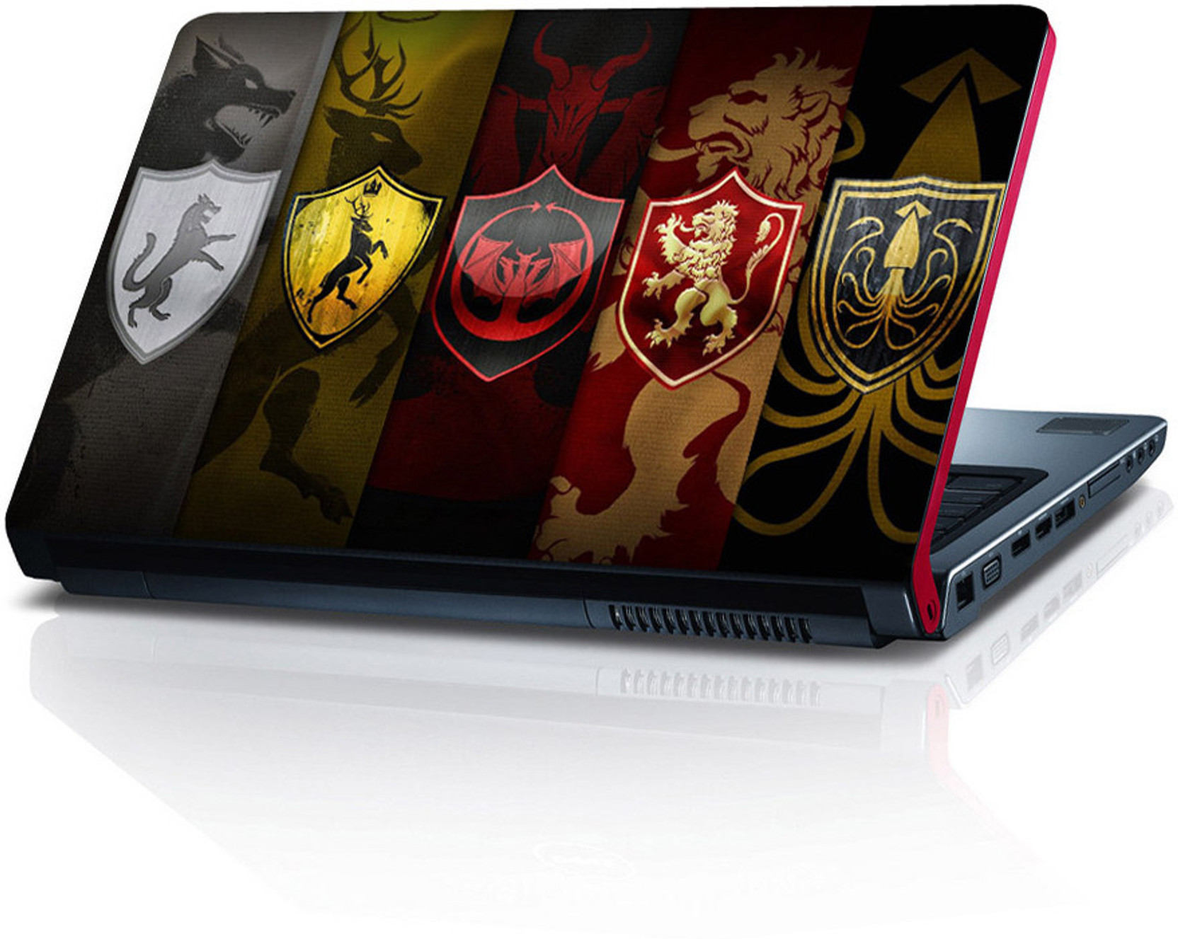 Shopkeeda Game of Thrones All House Vinyl Laptop Decal 15.6 Price in