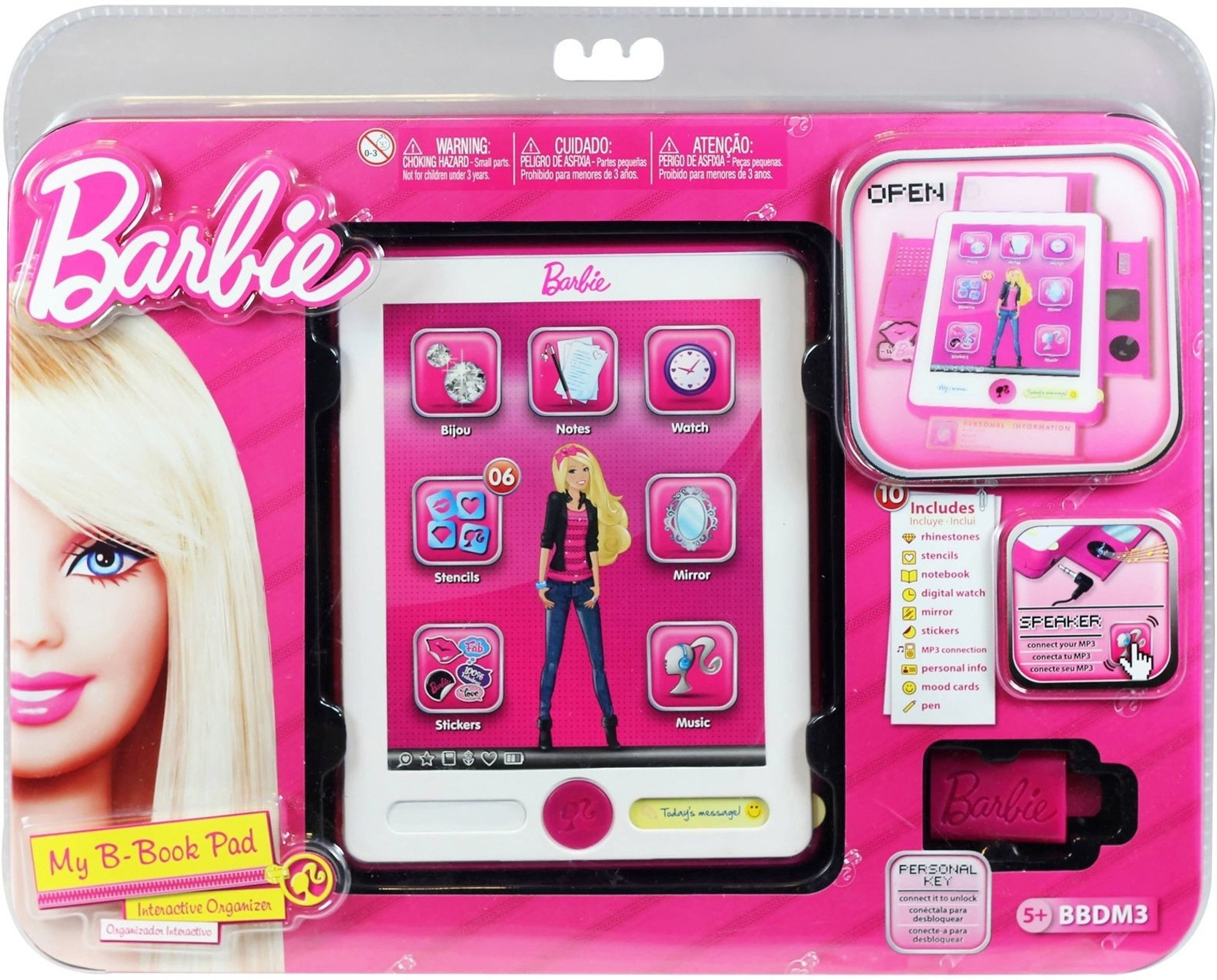 Barbie Barbie B-book Pad - Interactive Organiser Price in India - Buy