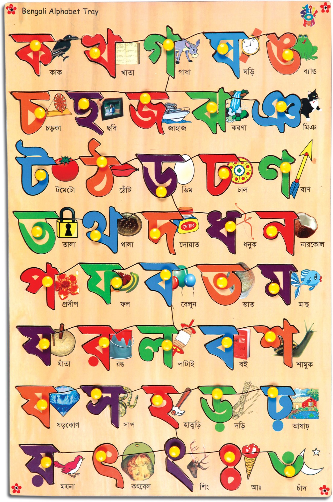 how many letters in bengali alphabet