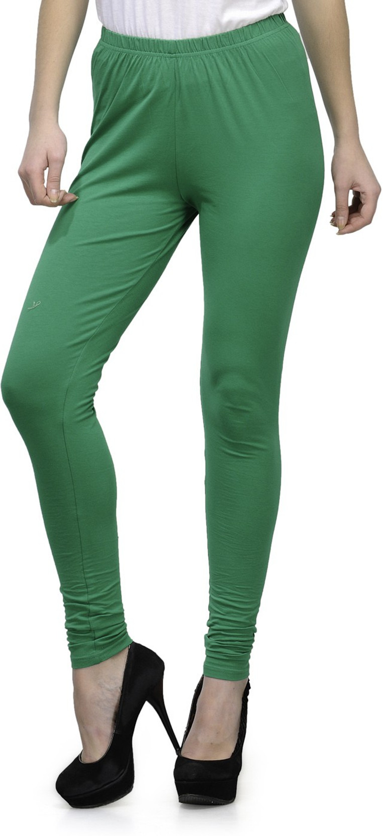 Ffu Women's Green Leggings Buy Green Ffu Women's Green Leggings