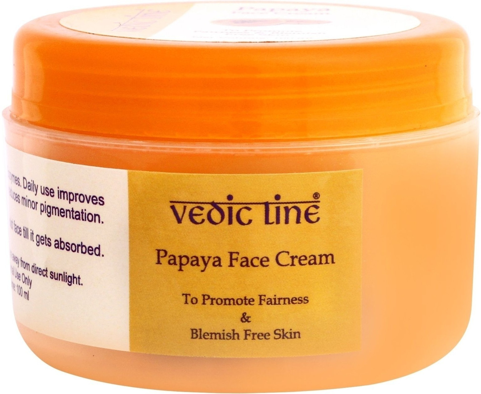 Vedic Line Papaya Face Cream Price in India, Buy Vedic Line Papaya