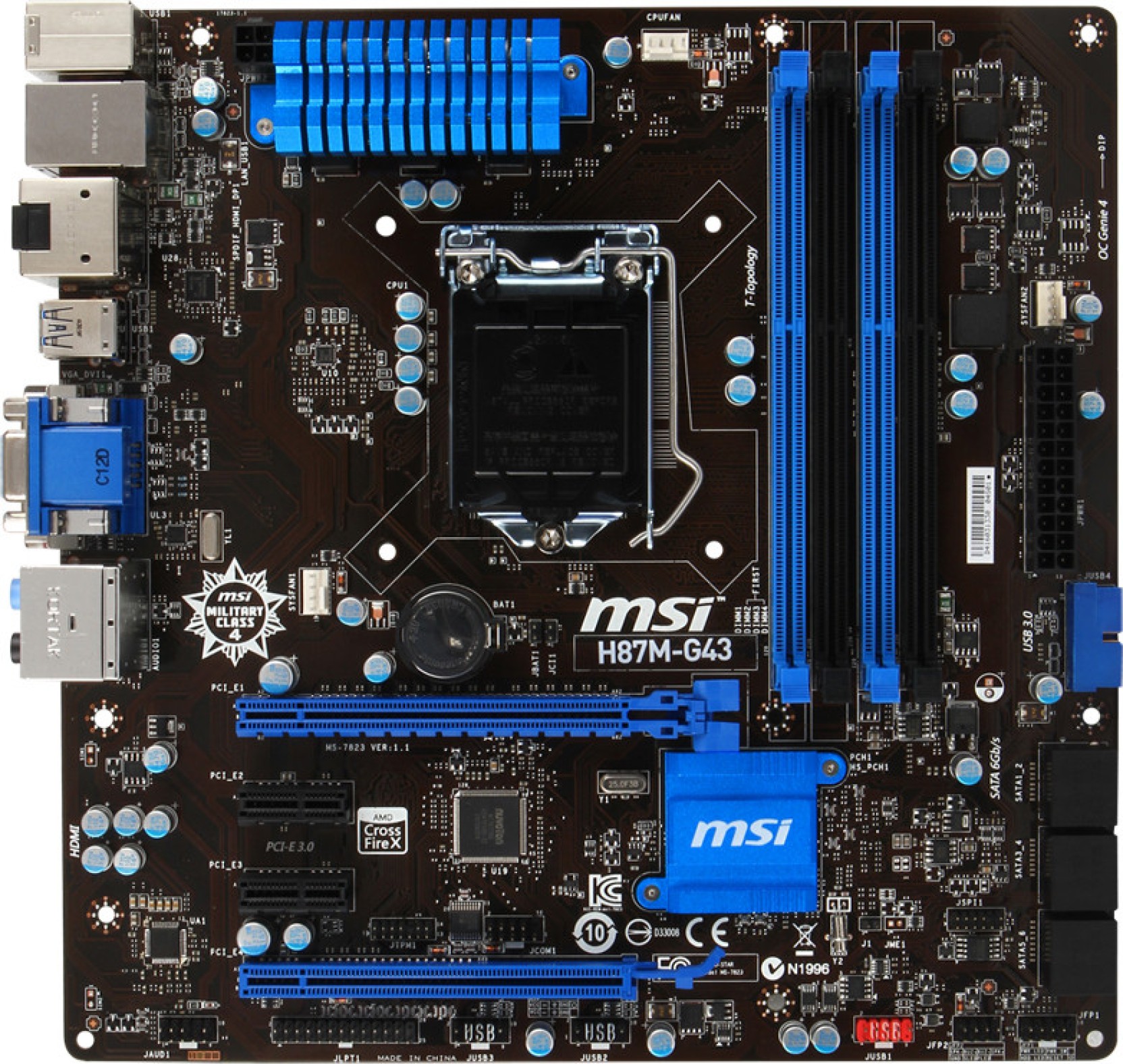 MSI H87MG43 Motherboard MSI