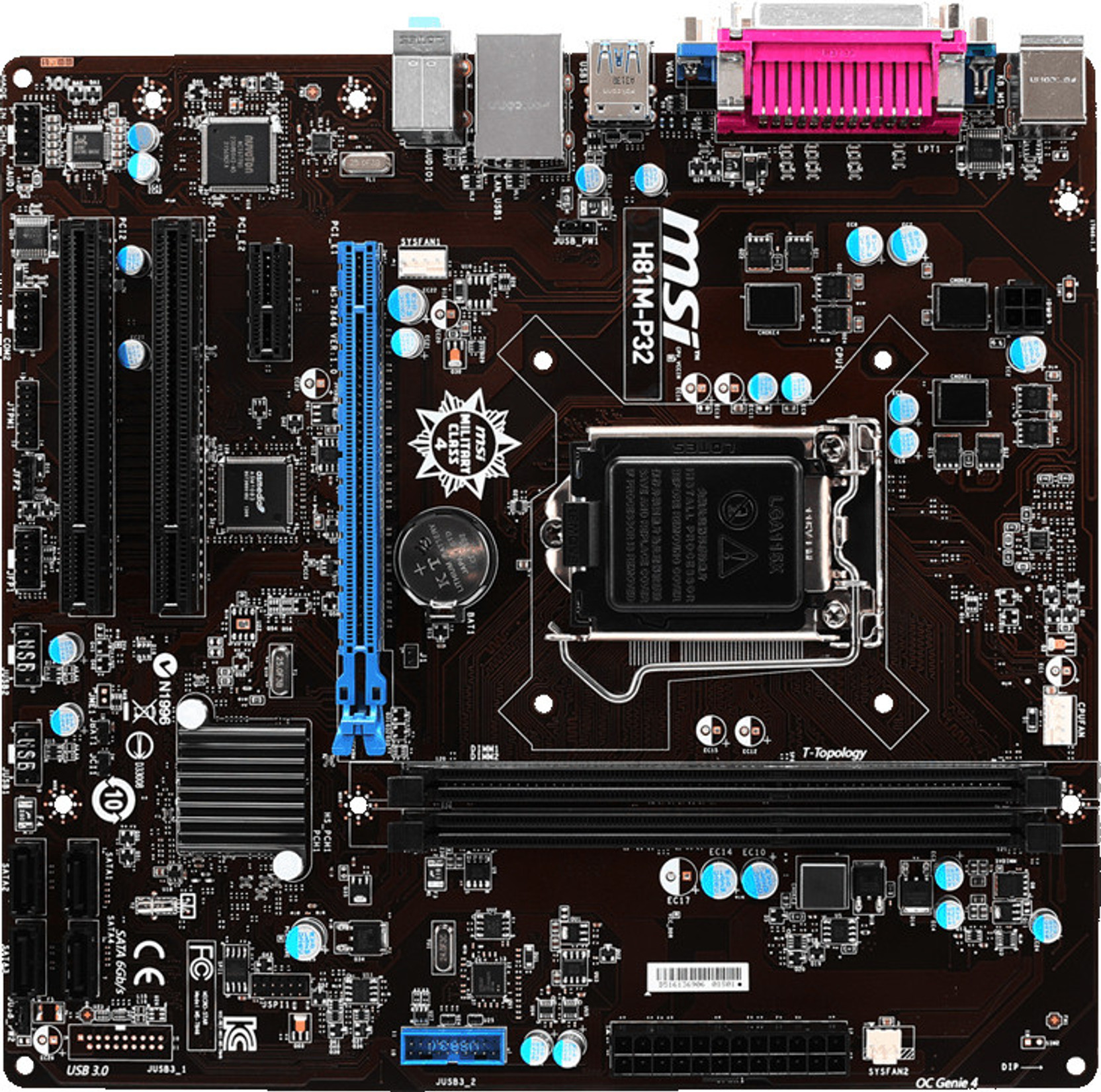 MSI H81MP3 Motherboard MSI