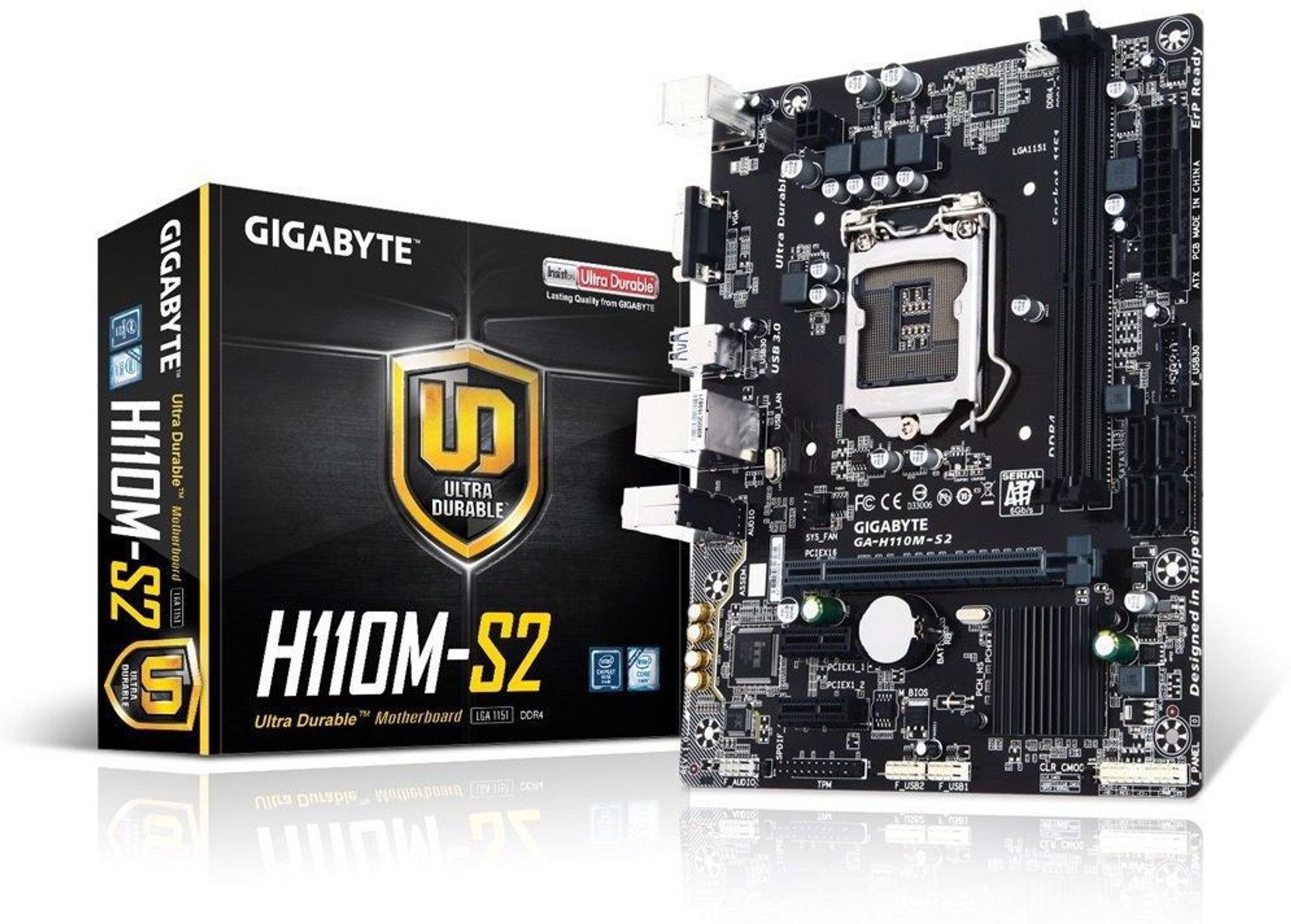 Gigabyte GIGABYTE MOTHERBOARD H110MS2 Motherboard Gigabyte