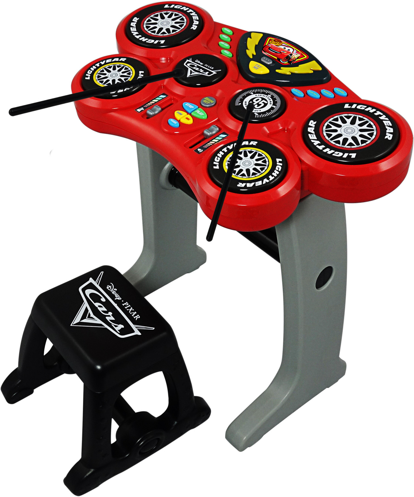 Winfun Cars 2 Rockin Beats Drum Set Cars 2 Rockin Beats Drum Set