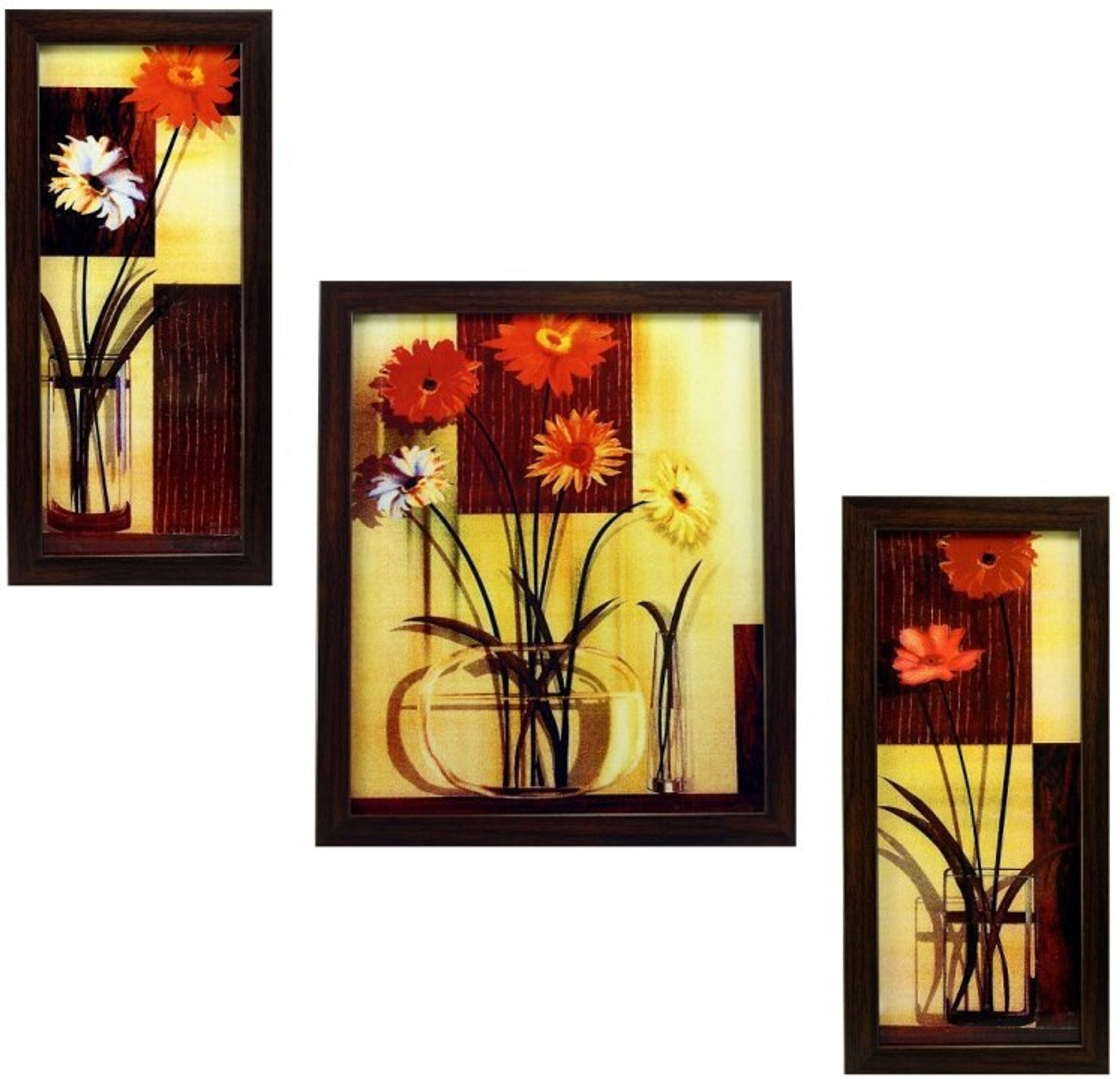 Indianara Floral 634 Digital Reprint Painting