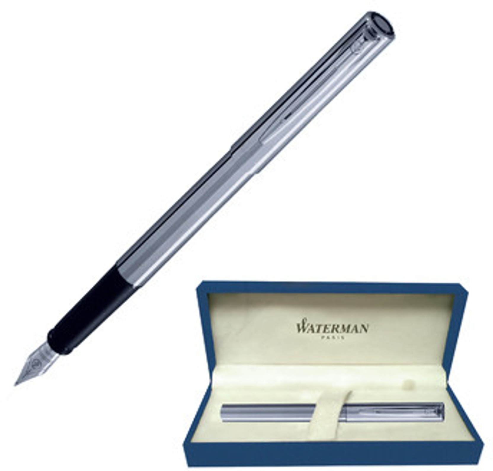 Waterman Phileas Chrome CT Fountain Pen Buy Waterman Phileas Chrome