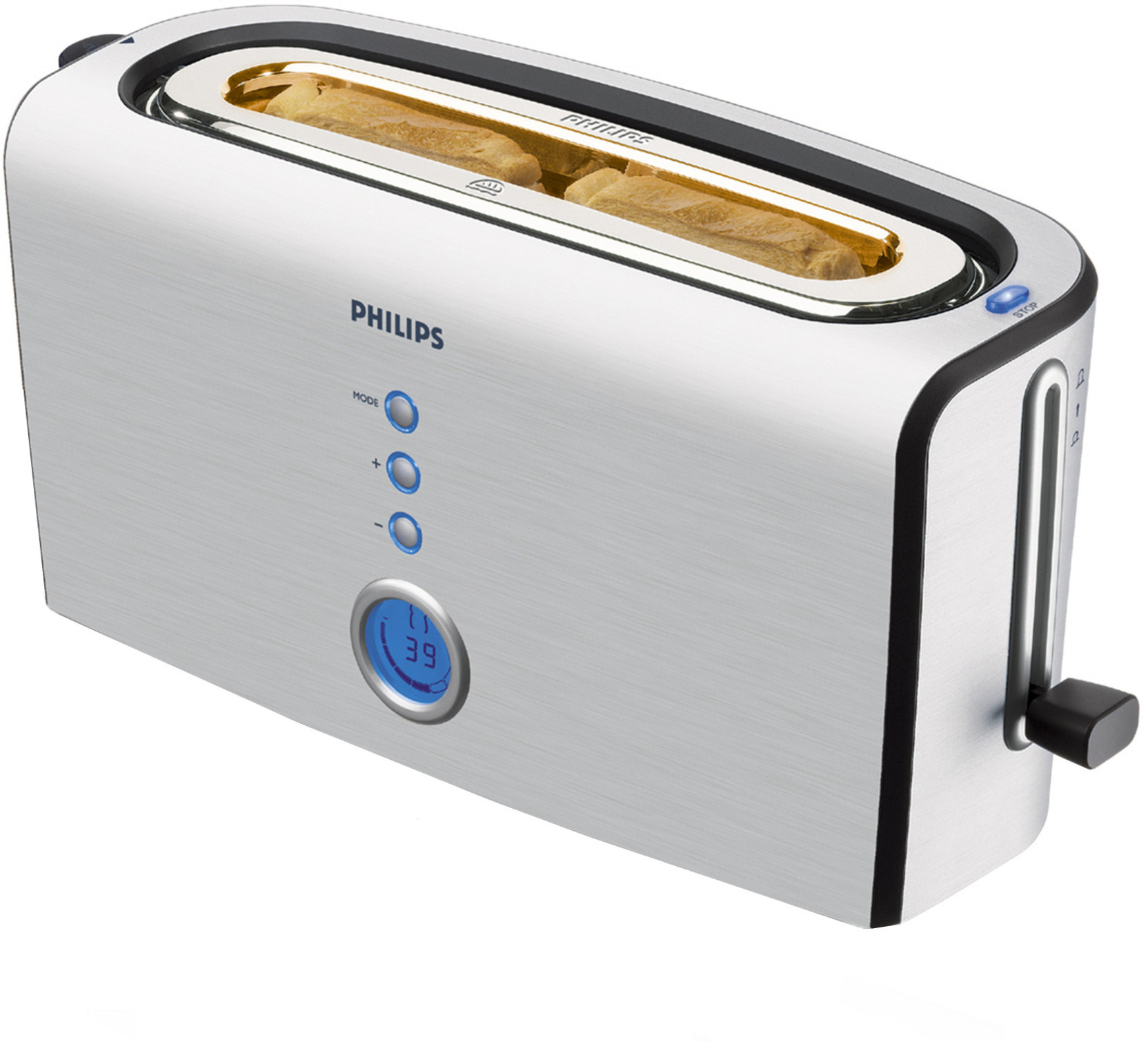 Philips Aluminum HD2618 1200 W Pop Up Toaster Price in India Buy
