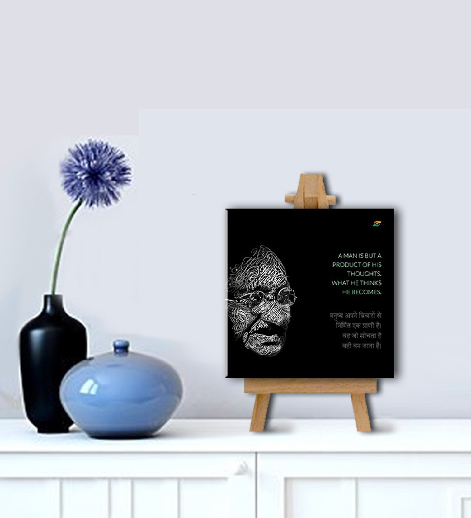 Tallenge Mahatma Gandhi Motivational Quotes In Hindi A Man Is