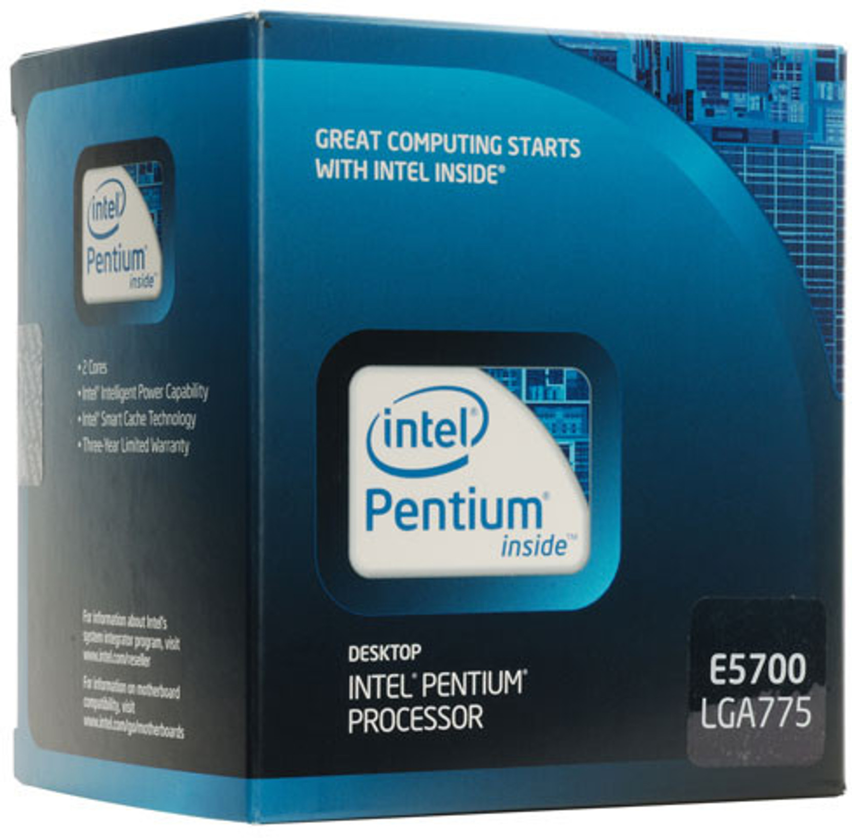 Intel 3 GHz LGA 775 Dual Core E5700 Processor Intel